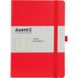 Книга записная Axent Partner Prime 8305, 145х210мм, 96 листов, клетка, твердая обложка, красная 8305-06-A фото