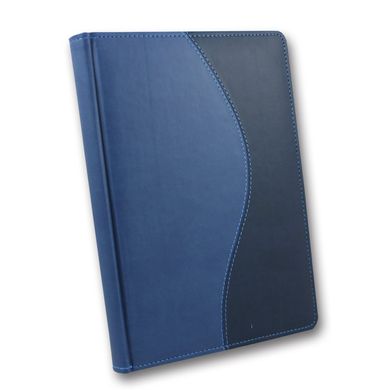 Щоденник недатований А5 BRISK OFFICE КОМБИ (WINNER/WINNER) голубий/синій ЗВ-43-K/01 фото
