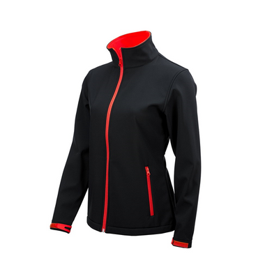 Куртка Soft Shell вода та вітро непроникна, жіноча, розмір S, червона DJ2S-RE-RG фото