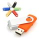 USB флеш-накопитель Твистер оранжевый, 64 гб S0801-6-64 Гб фото
