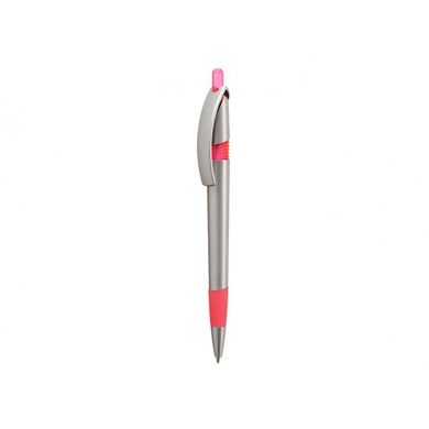 Авторучка пластикова Viva Pens Arte Silver, рожева ARS10-0104 фото