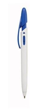 Авторучка пластиковая VIVA PENS Rico White, синяя RWH01A-0104 фото
