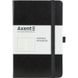 Книга записная Axent Partner В6, 125х195мм, 96 листов, линия, твердая обложка, черная 8308-01-A фото 1