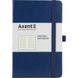 Книга записная Axent Partner В6, 125х195мм, 96 листов, линия, твердая обложка, темно-синяя 8308-02-A фото