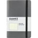Книга записная Axent Partner Soft В6, 125х195мм, 96 листов, точка, гибкая обложка, серая 8310-15-A фото 1