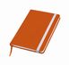 Записная книжка А5, клетка, твердая обложка Soft оранжевая 1291-03 фото